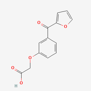 [3-(Furan-2-carbonyl)phenoxy]acetic acid