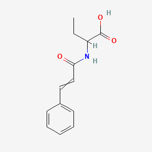 2-[(3-Phenylacryloyl)amino]butanoic acid