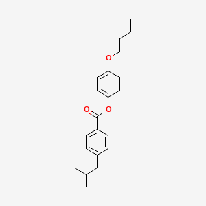 4-Butoxyphenyl 4-(2-methylpropyl)benzoate