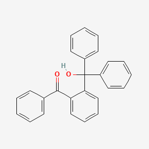 {2-[Hydroxy(diphenyl)methyl]phenyl}(phenyl)methanone