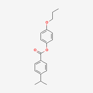 4-Propoxyphenyl 4-(propan-2-yl)benzoate