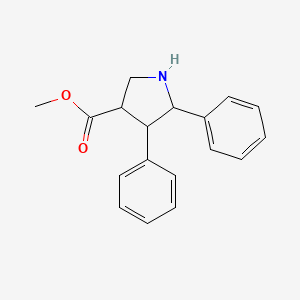 Methyl 4,5-diphenylpyrrolidine-3-carboxylate