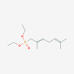 Diethyl (2,6-dimethylhepta-2,5-dien-1-yl)phosphonate