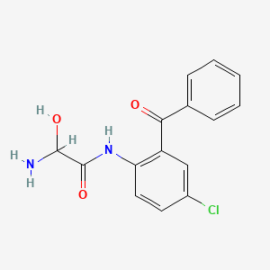 2-Amino-N-(2-benzoyl-4-chlorophenyl)-2-hydroxyacetamide