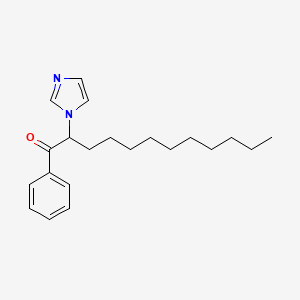 2-(1H-Imidazol-1-yl)-1-phenyldodecan-1-one