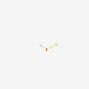 molecular formula CH3PS B14521256 Methylphosphanethione CAS No. 62779-02-6