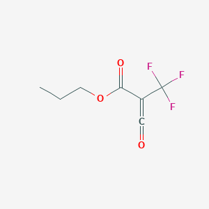 Propyl 3-oxo-2-(trifluoromethyl)prop-2-enoate