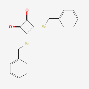 3,4-Bis(benzylselanyl)cyclobut-3-ene-1,2-dione