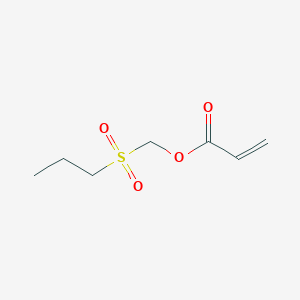 (Propane-1-sulfonyl)methyl prop-2-enoate