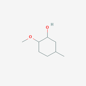 molecular formula C8H16O2 B14521358 2-Methoxy-5-methylcyclohexan-1-ol CAS No. 62471-49-2