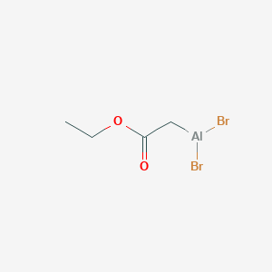 Ethyl (dibromoalumanyl)acetate