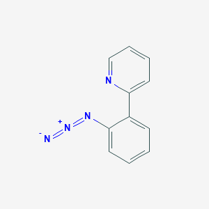 Pyridine, 2-(2-azidophenyl)-