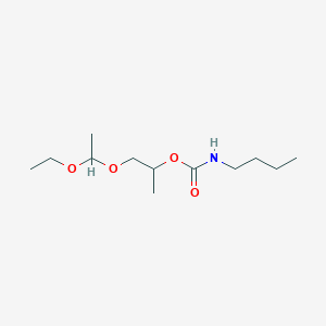 1-(1-Ethoxyethoxy)propan-2-yl butylcarbamate