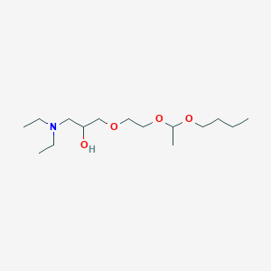 7,10,12-Trioxa-3-azahexadecan-5-ol, 3-ethyl-11-methyl-