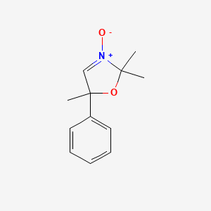 2,2,5-Trimethyl-3-oxo-5-phenyl-2,5-dihydro-1,3lambda~5~-oxazole