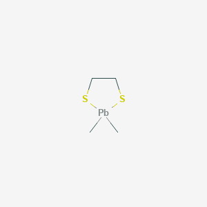 molecular formula C4H10PbS2 B14521460 2,2-Dimethyl-1,3,2-dithiaplumbolane CAS No. 62703-65-5