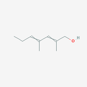 2,4-Dimethylhepta-2,4-dien-1-ol