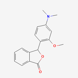 3-[4-(Dimethylamino)-2-methoxyphenyl]-2-benzofuran-1(3H)-one