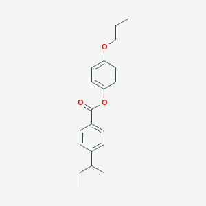 4-Propoxyphenyl 4-(butan-2-yl)benzoate