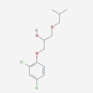 1-(2,4-Dichlorophenoxy)-3-(2-methylpropoxy)propan-2-ol