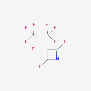 2,4-Difluoro-3-(1,1,1,2,3,3,3-heptafluoropropan-2-yl)azete