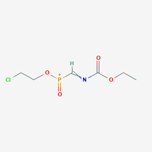 1-Chloro-4,7-dioxo-3,8-dioxa-6-aza-4-phosphoniadec-5-ene