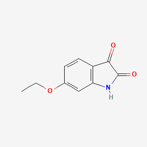 molecular formula C10H9NO3 B1452156 6-ethoxy-2,3-dihydro-1H-indole-2,3-dione CAS No. 1146290-20-1
