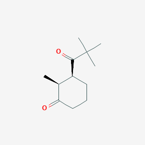 (2S,3S)-3-(2,2-Dimethylpropanoyl)-2-methylcyclohexan-1-one