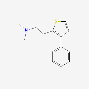 N,N-Dimethyl-2-(3-phenylthiophen-2-yl)ethan-1-amine