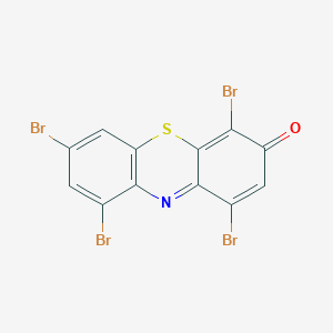 1,4,7,9-Tetrabromo-3H-phenothiazin-3-one