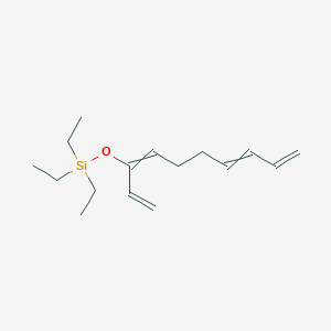 [(Deca-1,3,7,9-tetraen-3-yl)oxy](triethyl)silane