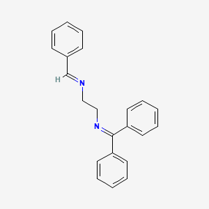 N-{2-[(E)-Benzylideneamino]ethyl}-1,1-diphenylmethanimine