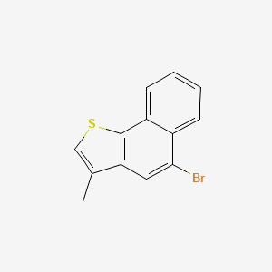 Naphtho[1,2-b]thiophene, 5-bromo-3-methyl-