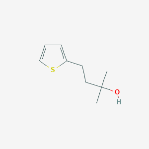 molecular formula C9H14OS B1452177 2-甲基-4-(噻吩-2-基)丁-2-醇 CAS No. 778646-47-2