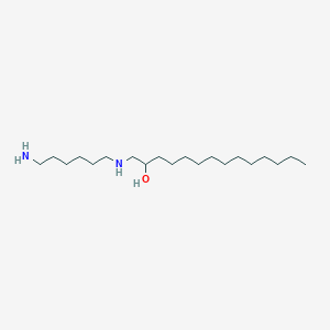 1-[(6-Aminohexyl)amino]tetradecan-2-OL