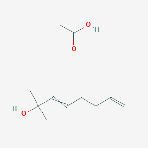 Acetic acid;2,6-dimethylocta-3,7-dien-2-ol