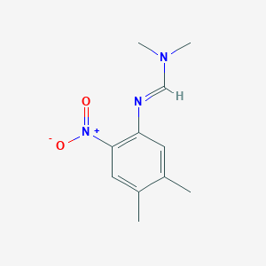 N'-(4,5-Dimethyl-2-nitrophenyl)-N,N-dimethylmethanimidamide