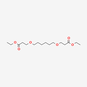 Diethyl 3,3'-[hexane-1,6-diylbis(oxy)]dipropanoate