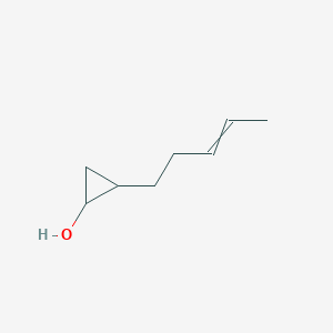 2-(Pent-3-en-1-yl)cyclopropan-1-ol