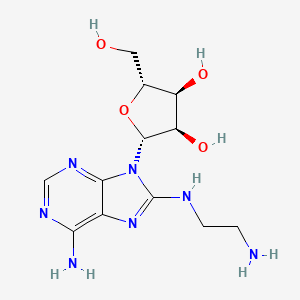 8-((2-Aminoethyl)amino)adenosine