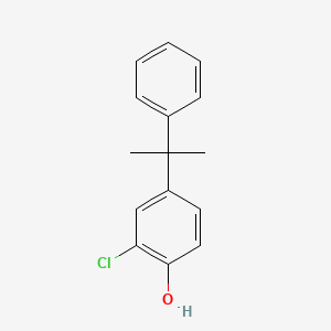 2-Chloro-4-(2-phenylpropan-2-yl)phenol