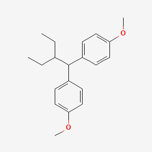 1,1'-(2-Ethylbutane-1,1-diyl)bis(4-methoxybenzene)