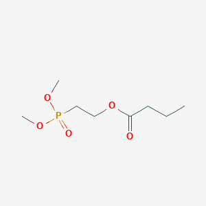 2-(Dimethoxyphosphoryl)ethyl butanoate