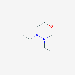 3,4-Diethyl-1,3,4-oxadiazinane