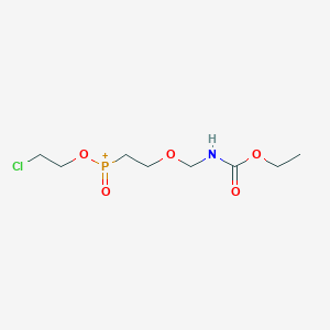 1-Chloro-4,10-dioxo-3,7,11-trioxa-9-aza-4-phosphoniatridecane