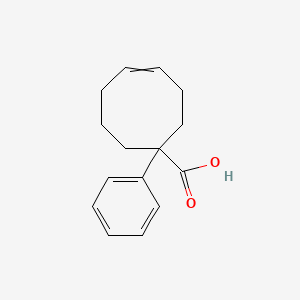 1-Phenylcyclooct-4-ene-1-carboxylic acid