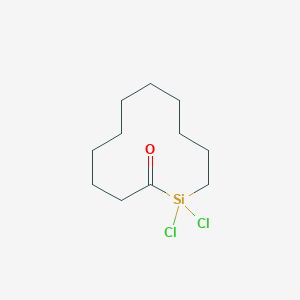 1,1-Dichloro-1-silacyclododecan-2-one