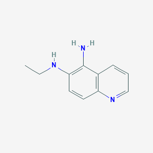 6-N-ethylquinoline-5,6-diamine