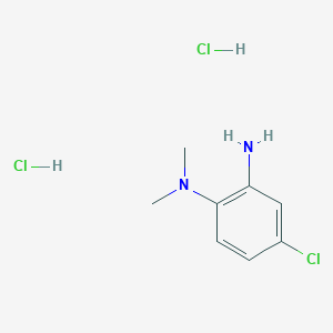 B1452237 N-(2-amino-4-chlorophenyl)-N,N-dimethylamine dihydrochloride CAS No. 1177351-07-3