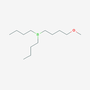 molecular formula C13H29BO B14522481 Dibutyl(4-methoxybutyl)borane CAS No. 62454-69-7